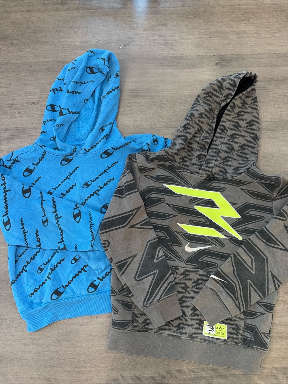 Boys’ Nike and Champion Hoodie